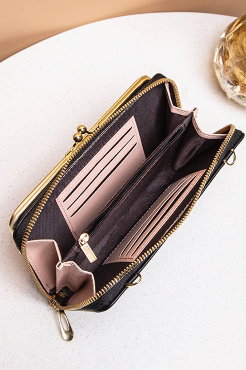 SOLID COLOR LONG WALLET