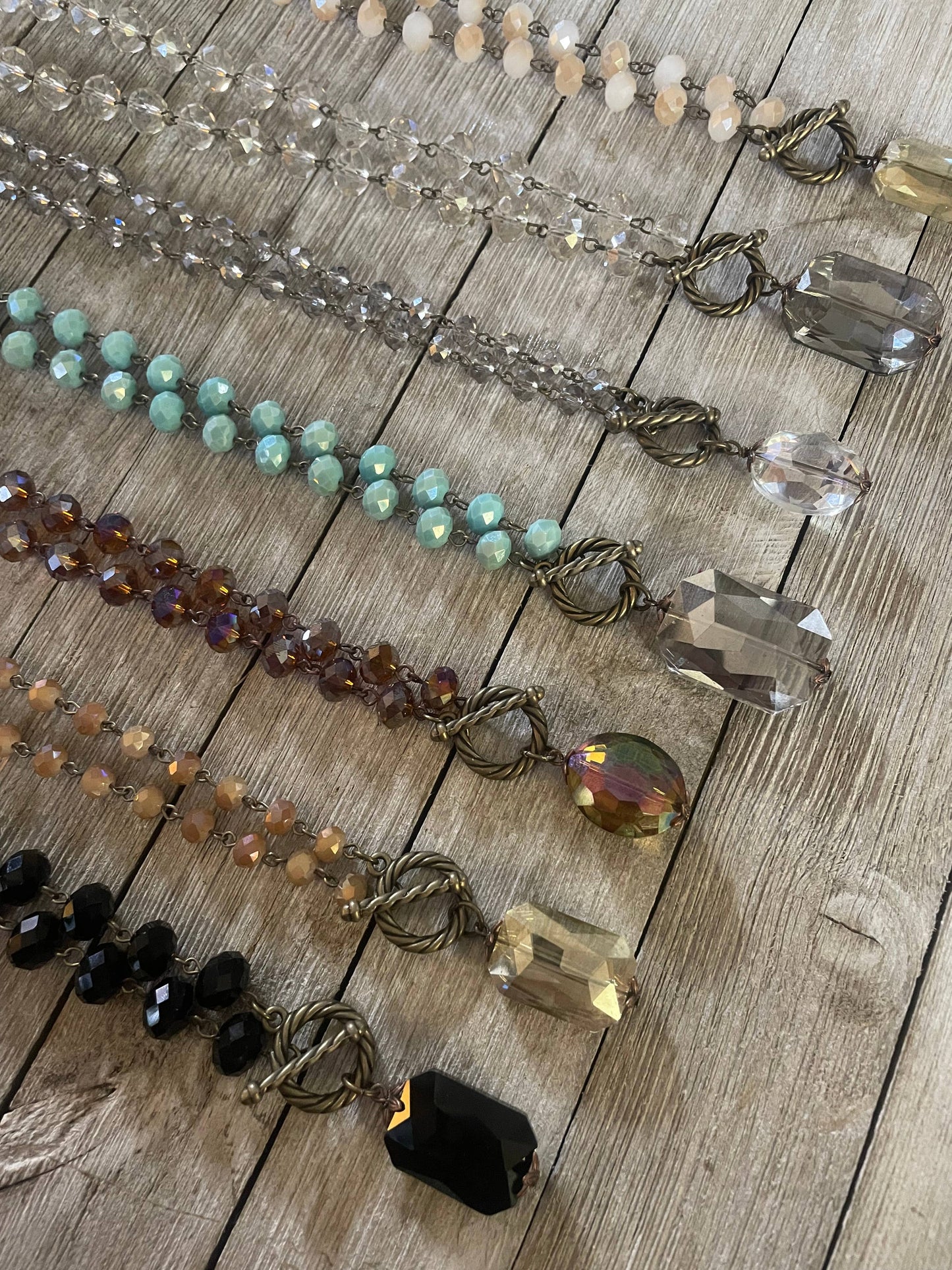 Sparkle Plenty Crystal Necklaces 