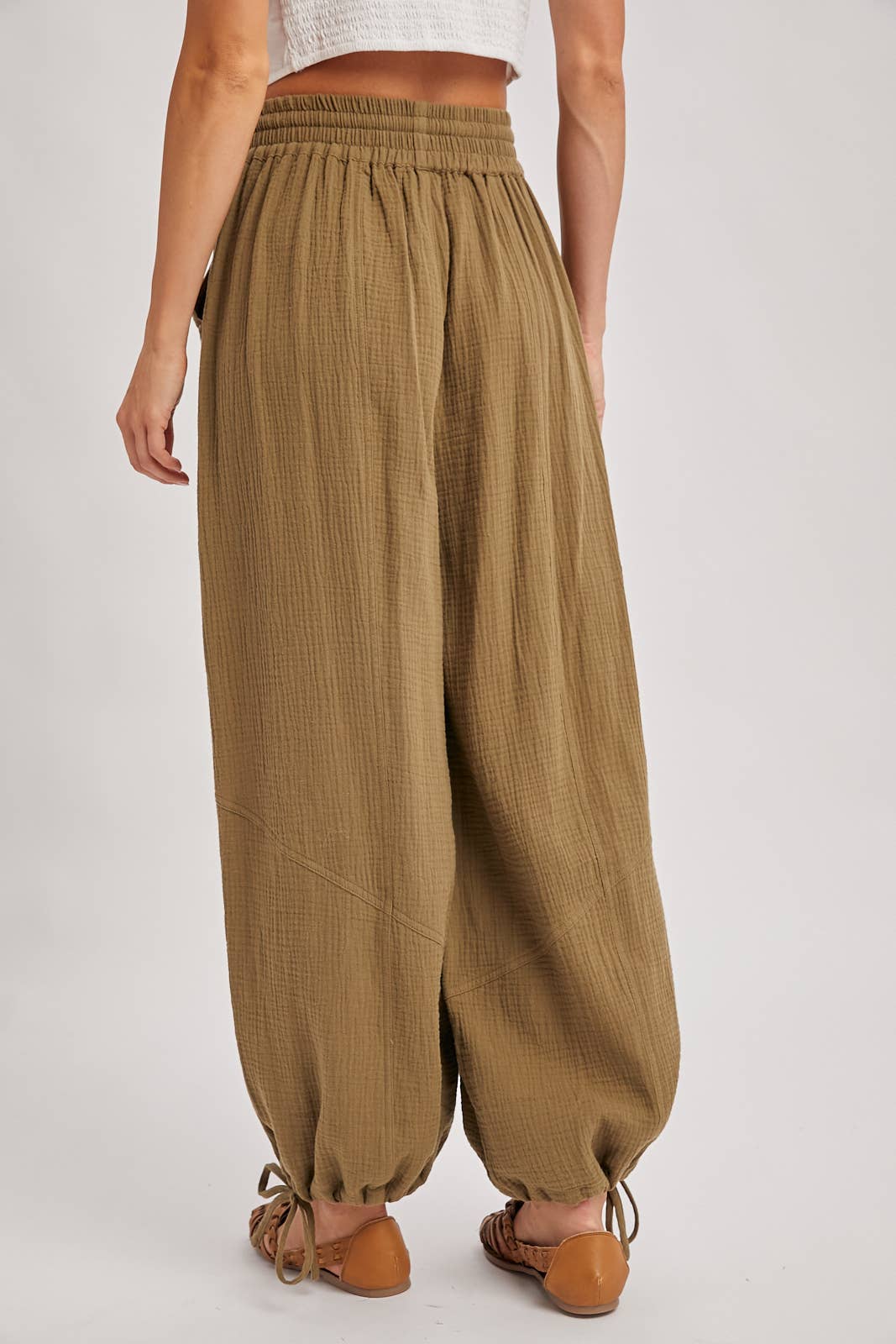 JOGGER HAREM DRAWSTRING PANTS