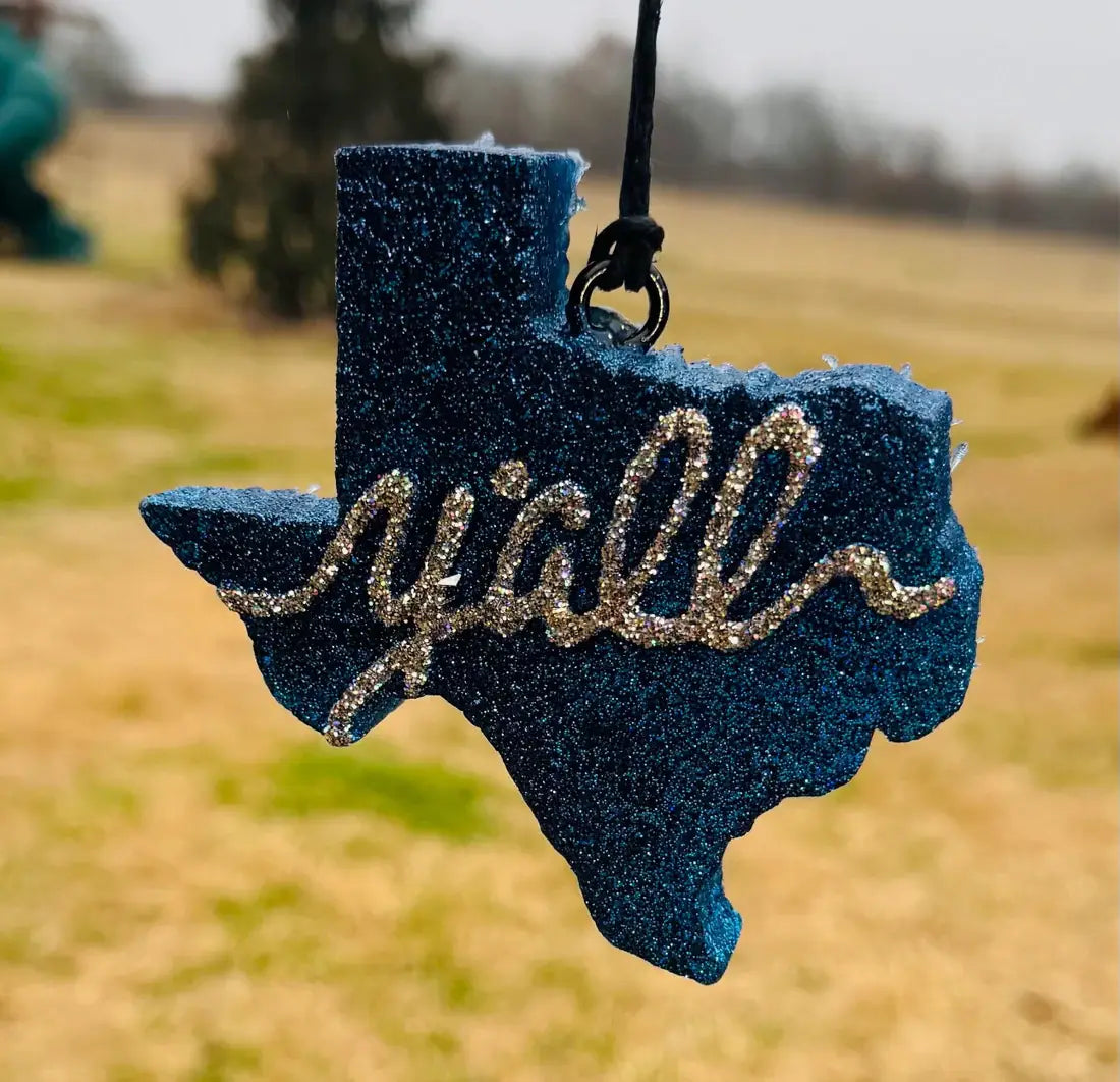 Texas Y'all Car Freshie/Car Scent/Air Freshener/State