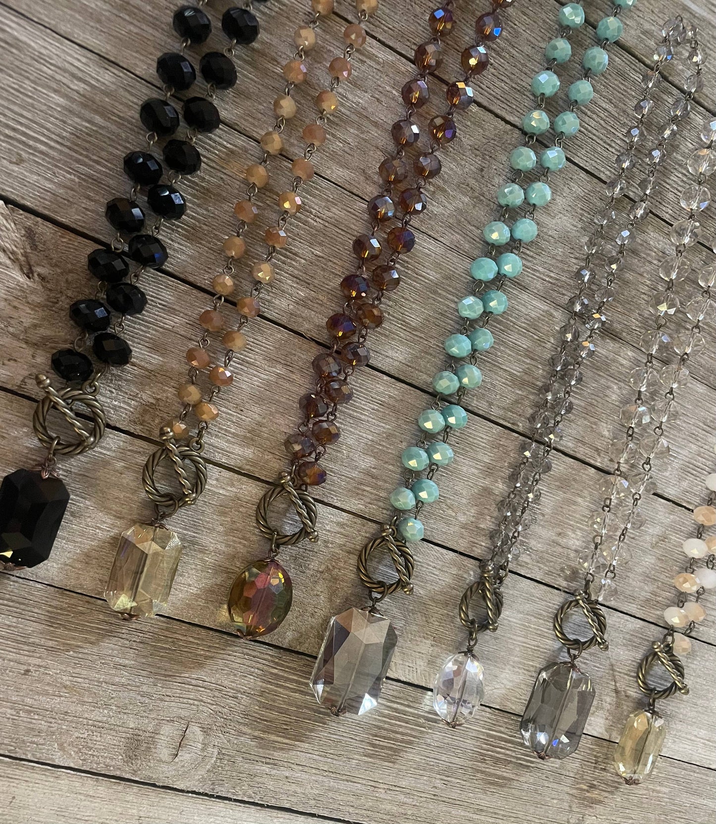 Sparkle Plenty Crystal Necklaces 
