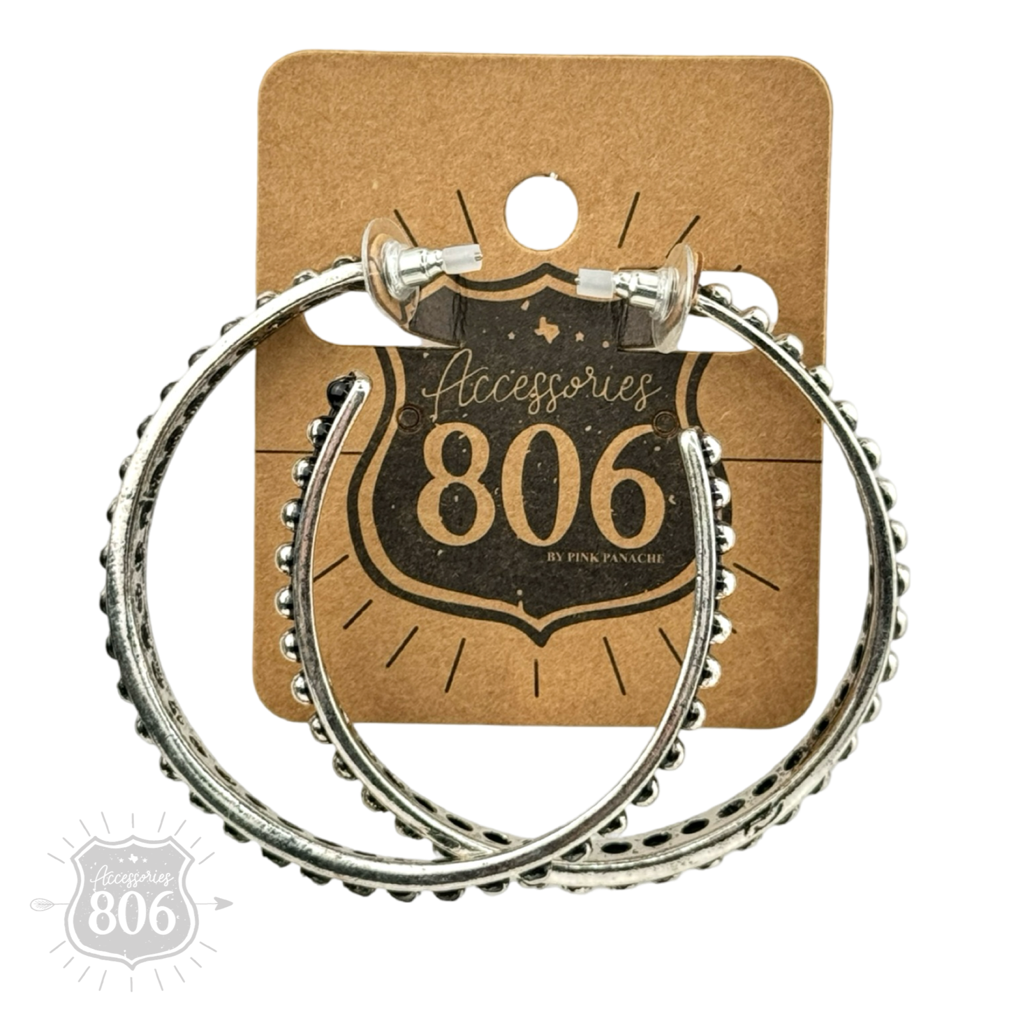 Western hoop earring