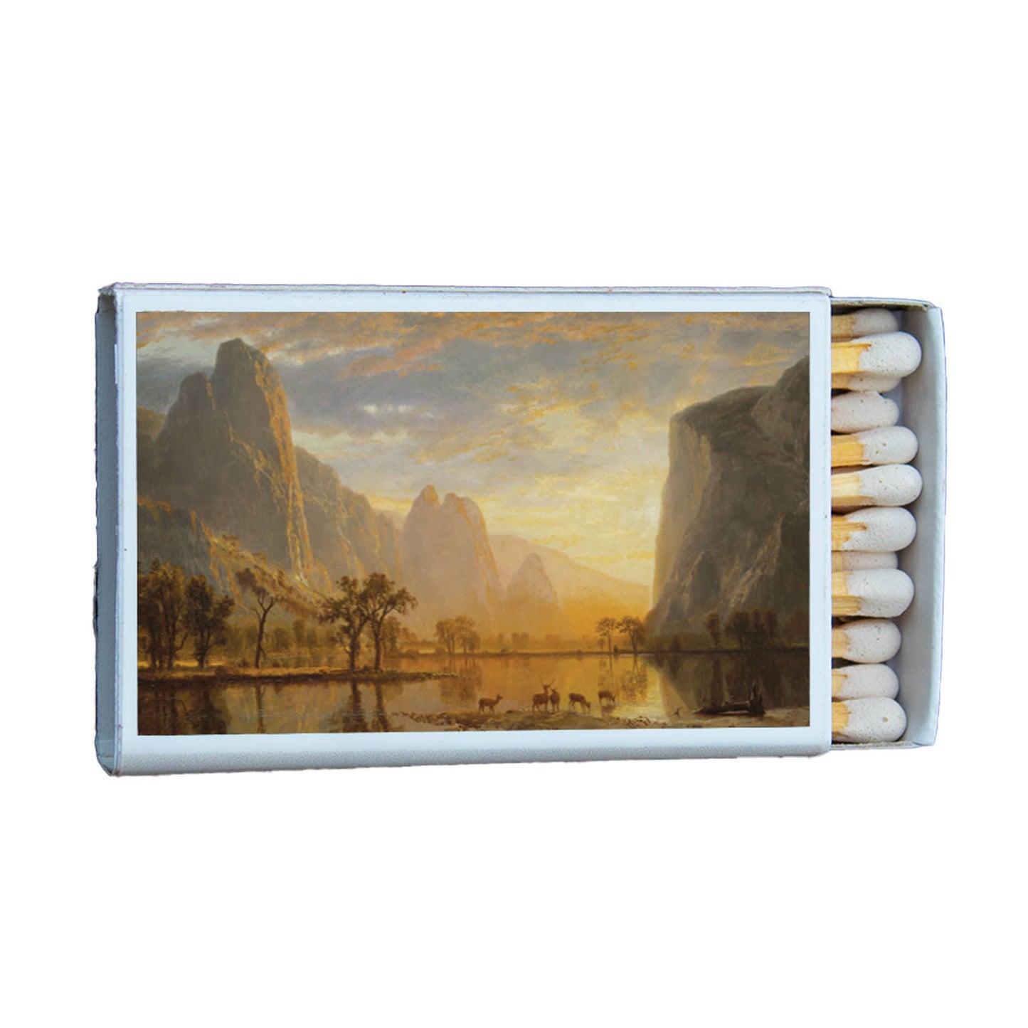 Art Valley of the Yosemite Matchbox • Candle Acc • Matches