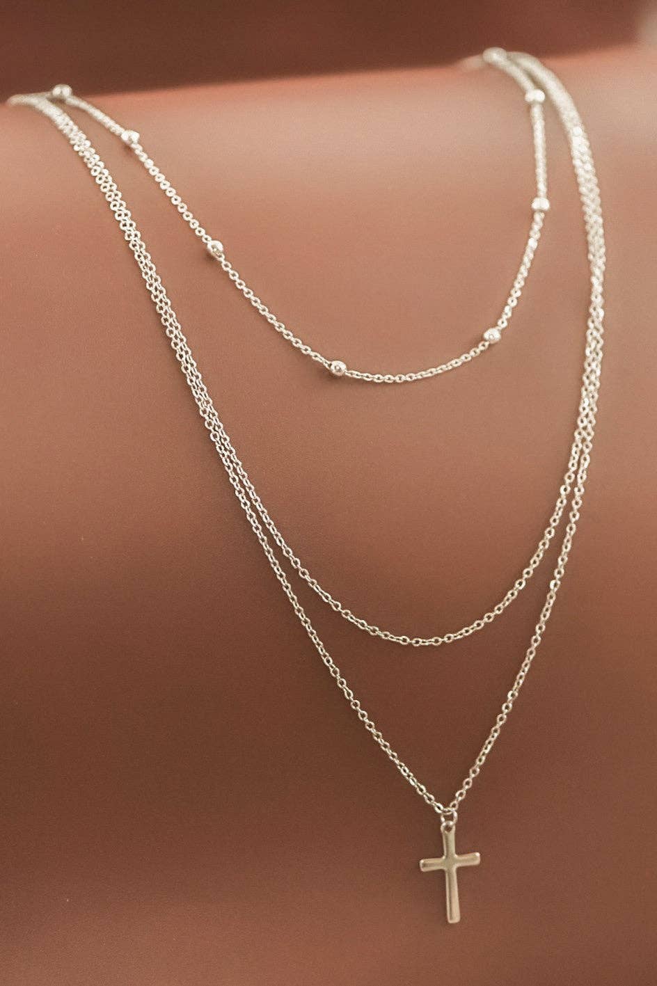 Tarnish-Resistant Waterproof Stainless Steel Chain Necklace - 6949