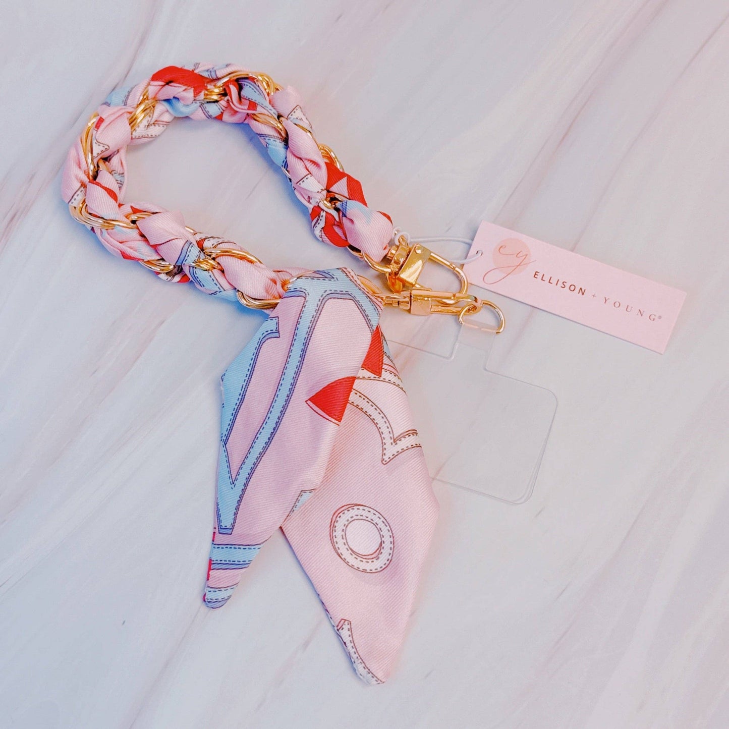 Braided Scarf Chain Phone Lanyard