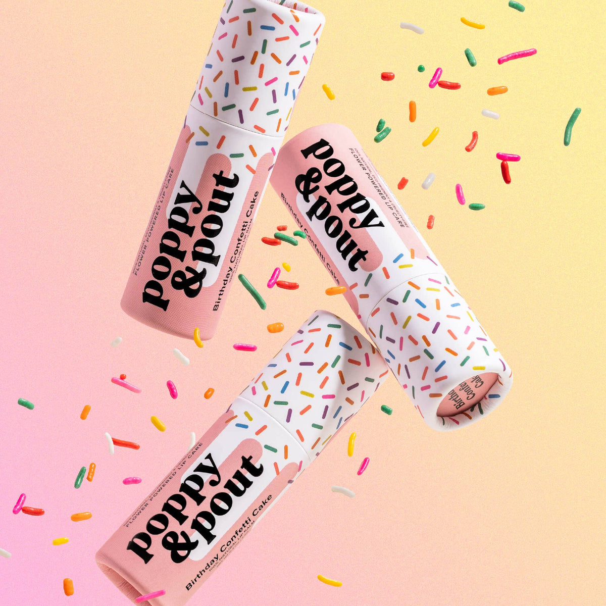 Lip Balm, Birthday Confetti Cake