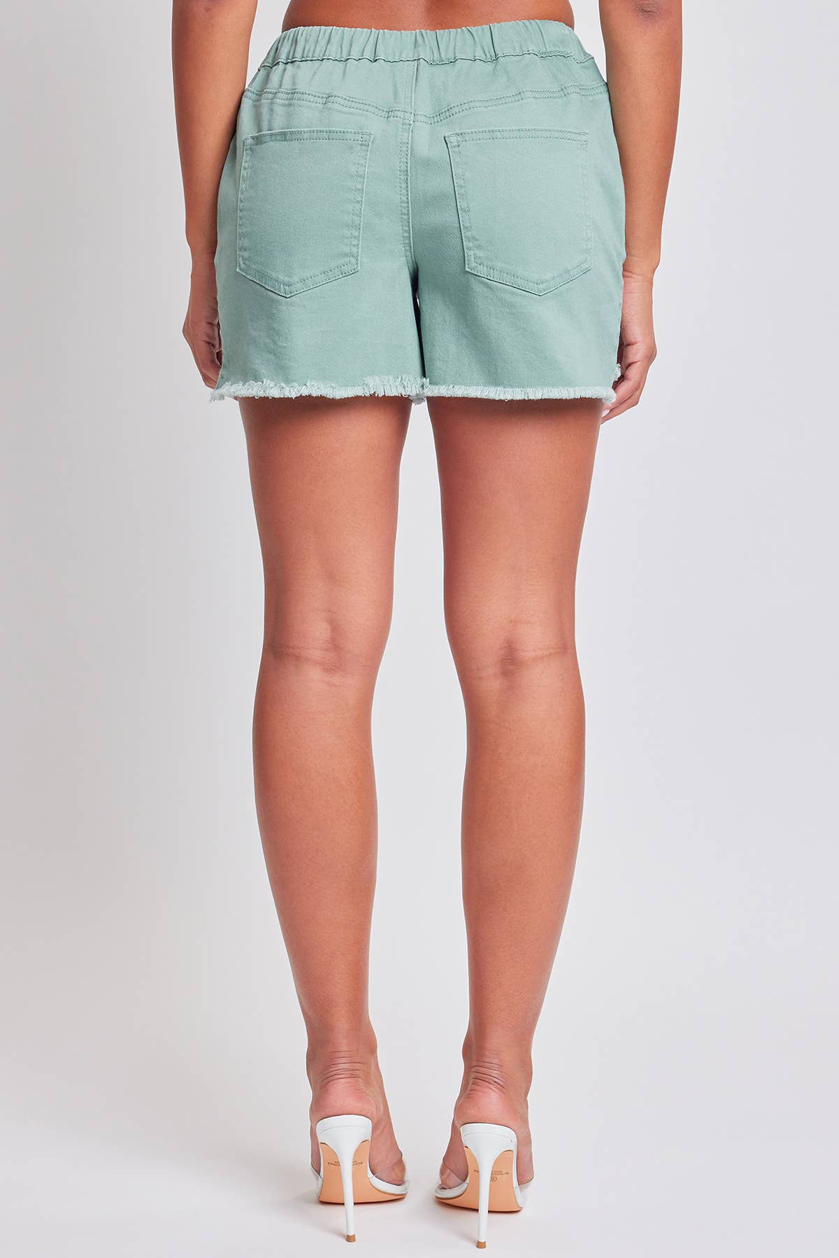 Junior Frayed Hem Pull-on Shorts