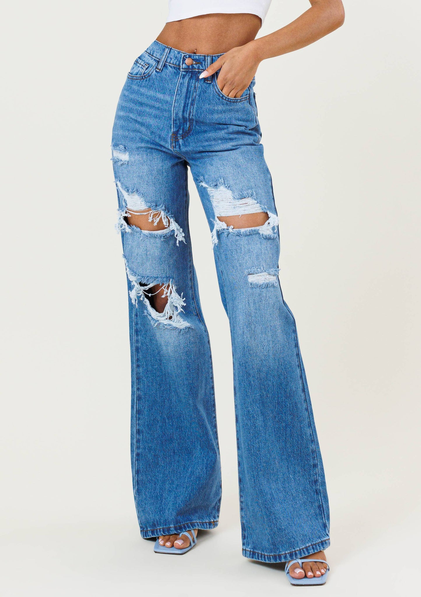 Jaiva Wide Jeans