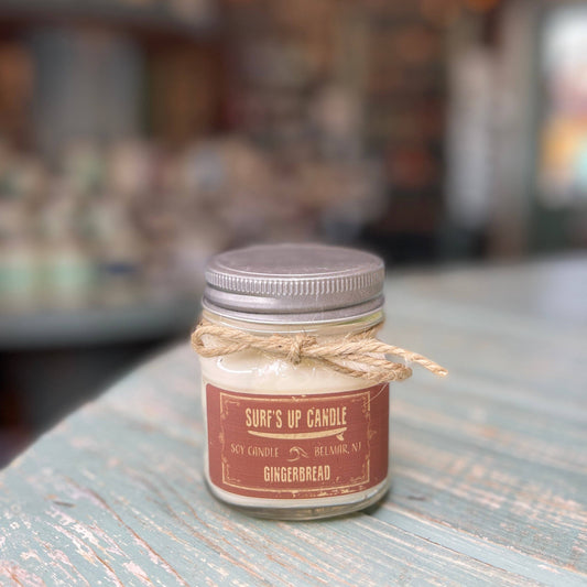 Gingerbread Mason Jar Candle - Original Collection: 8oz Medium