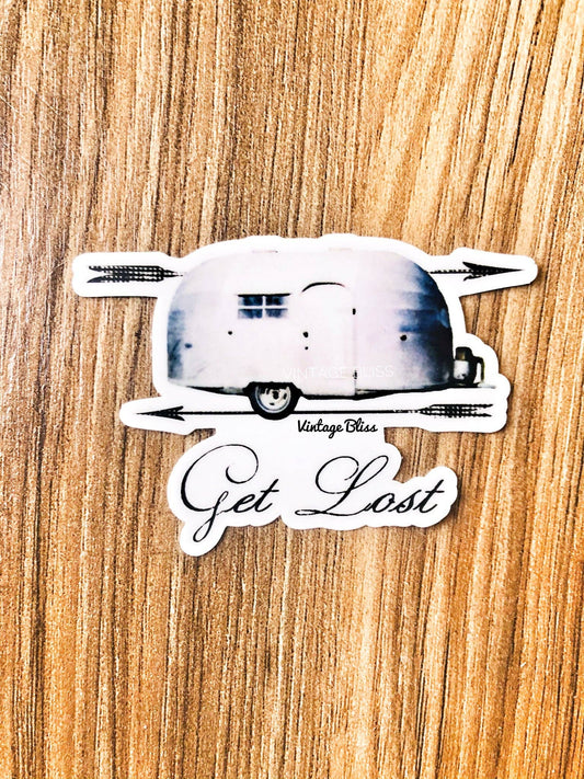 Get Lost Trailer Sticker