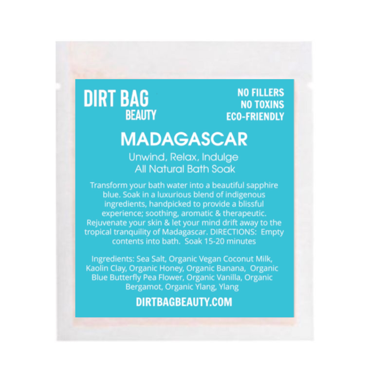 Organic Bath Soak Madagascar Single-use