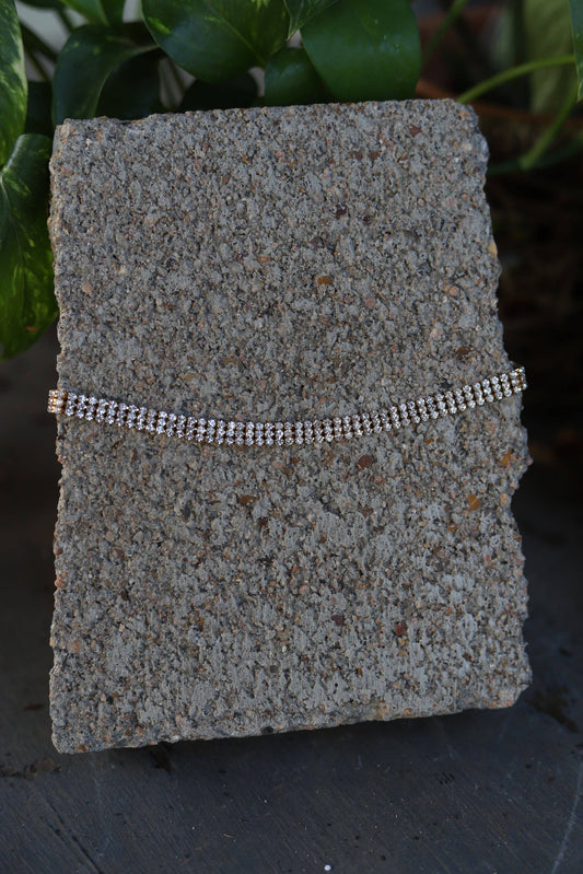 RHINESTONE CHOKER SMALL