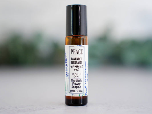 Lavender Bergamot Essential Oil Roll-on Aromatherapy PEACE