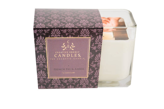 French Fig & Amber: 2-in-1 Soy Lotion Candle