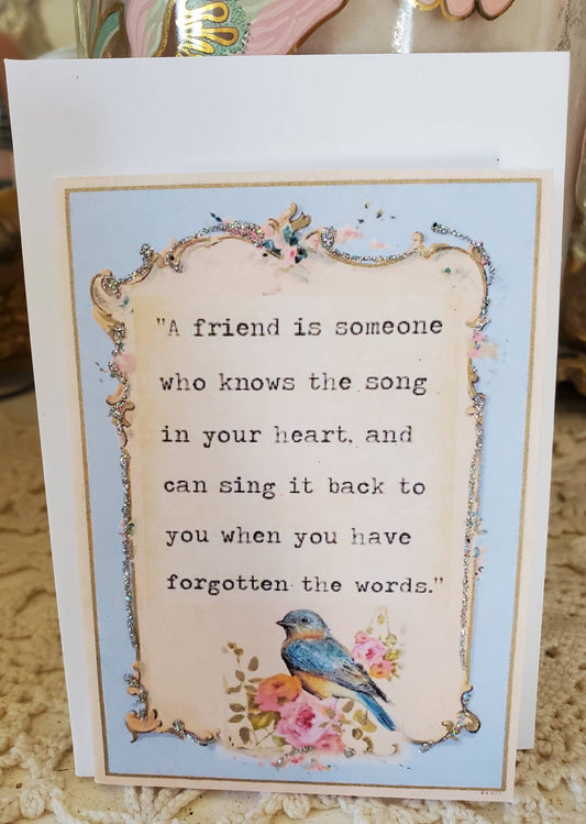 Mini Friendship Greeting Card