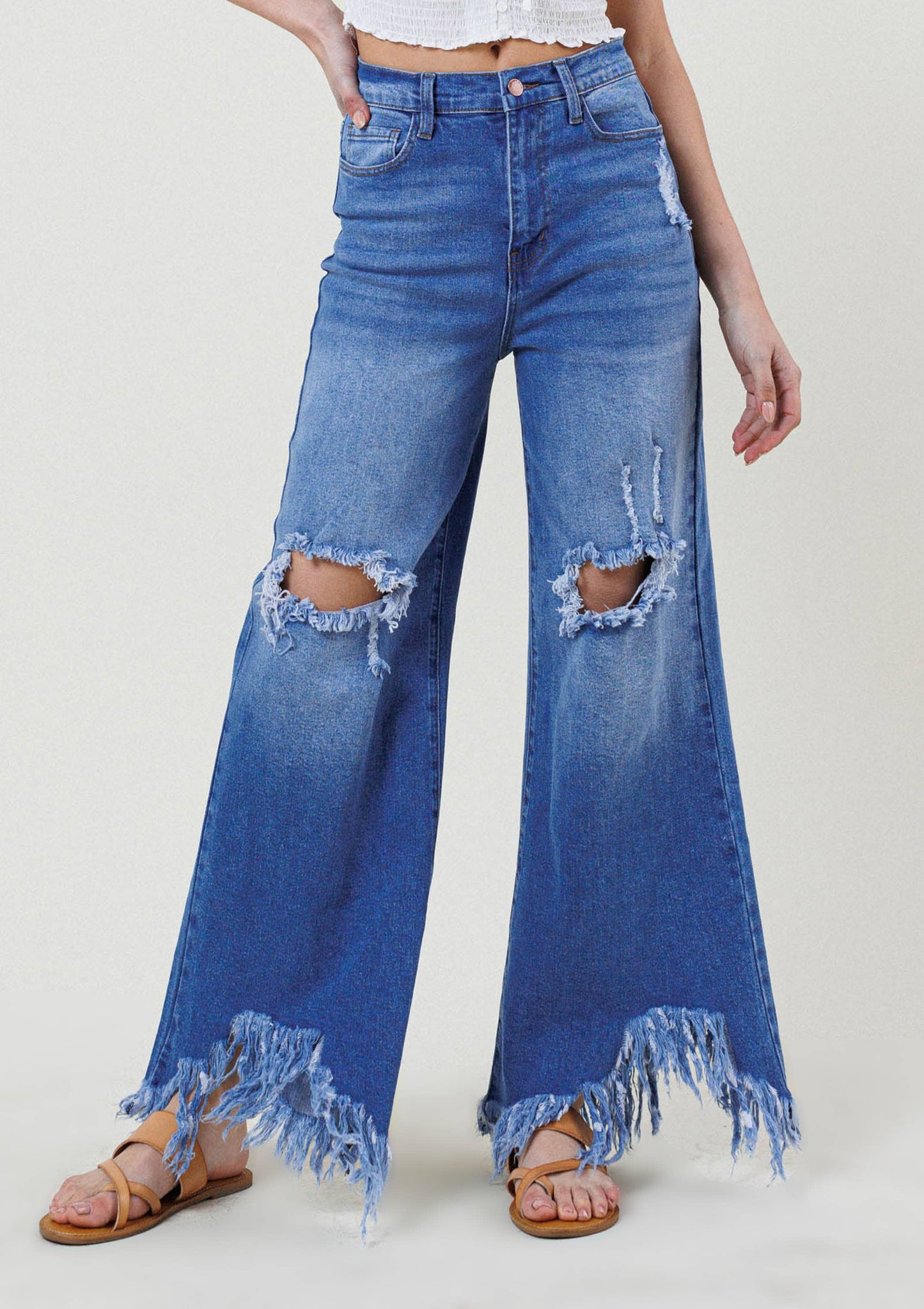 Want It Bad Flare Jeans