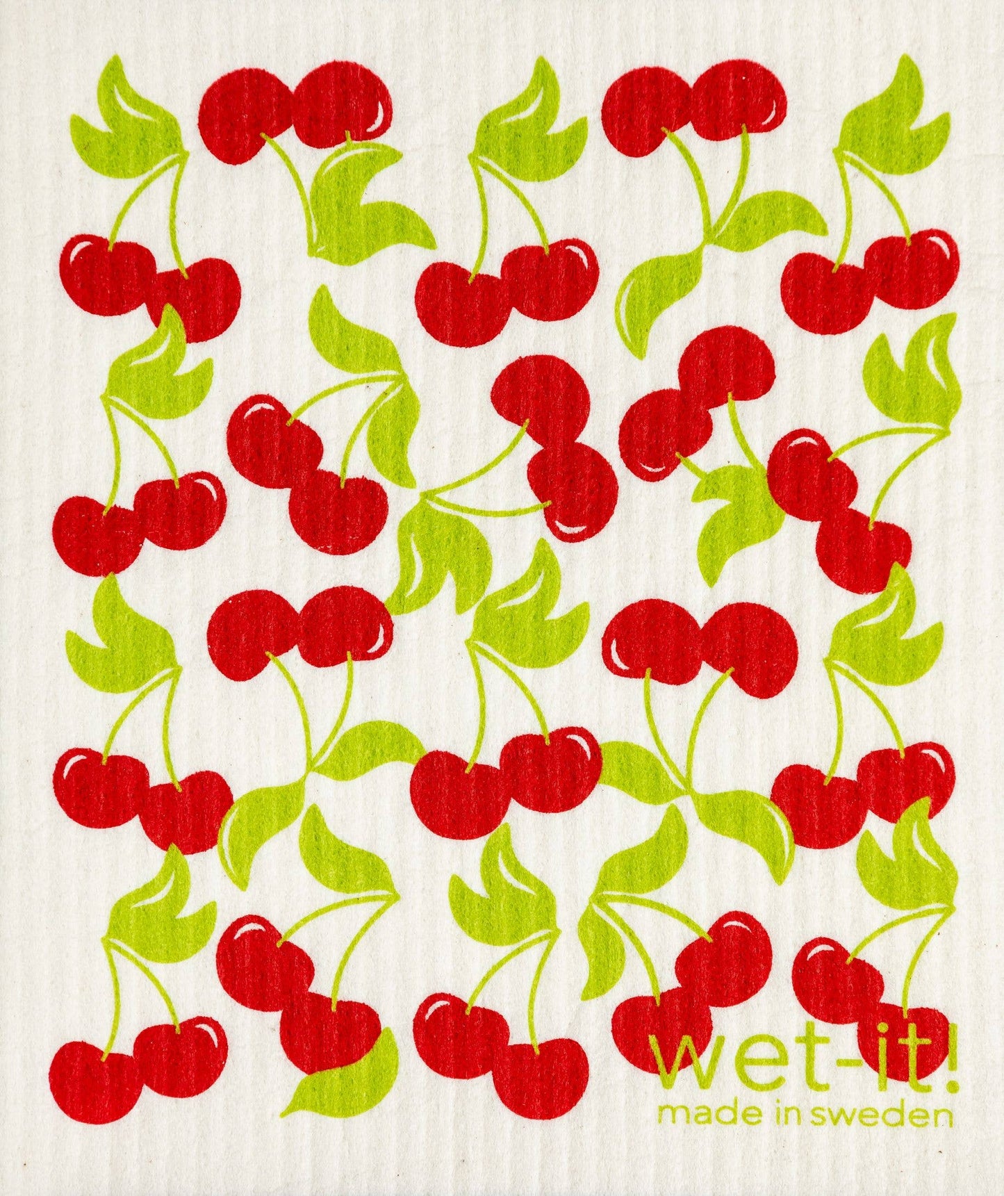 Sweet Cherries Swedish Cloth