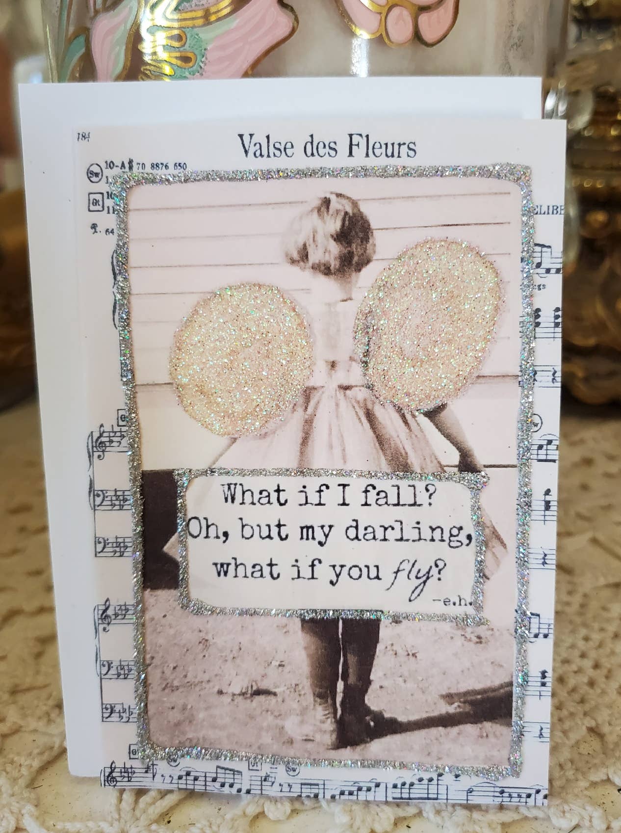 Mini Greeting Card What If You Fly